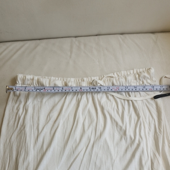 NWT Peace Love Word Boheme White Gabi Maxi Skirt with Slit Pantotene #1 - Picture 11 of 11